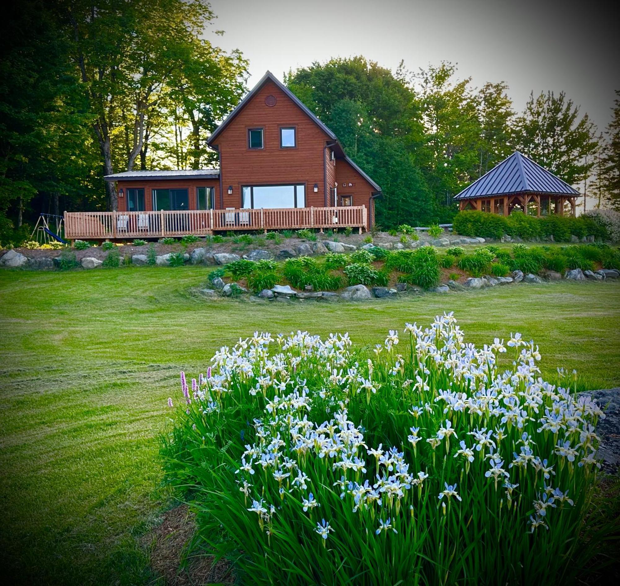 Villa Domaine Gagnon Saint-Sébastien Exterior foto