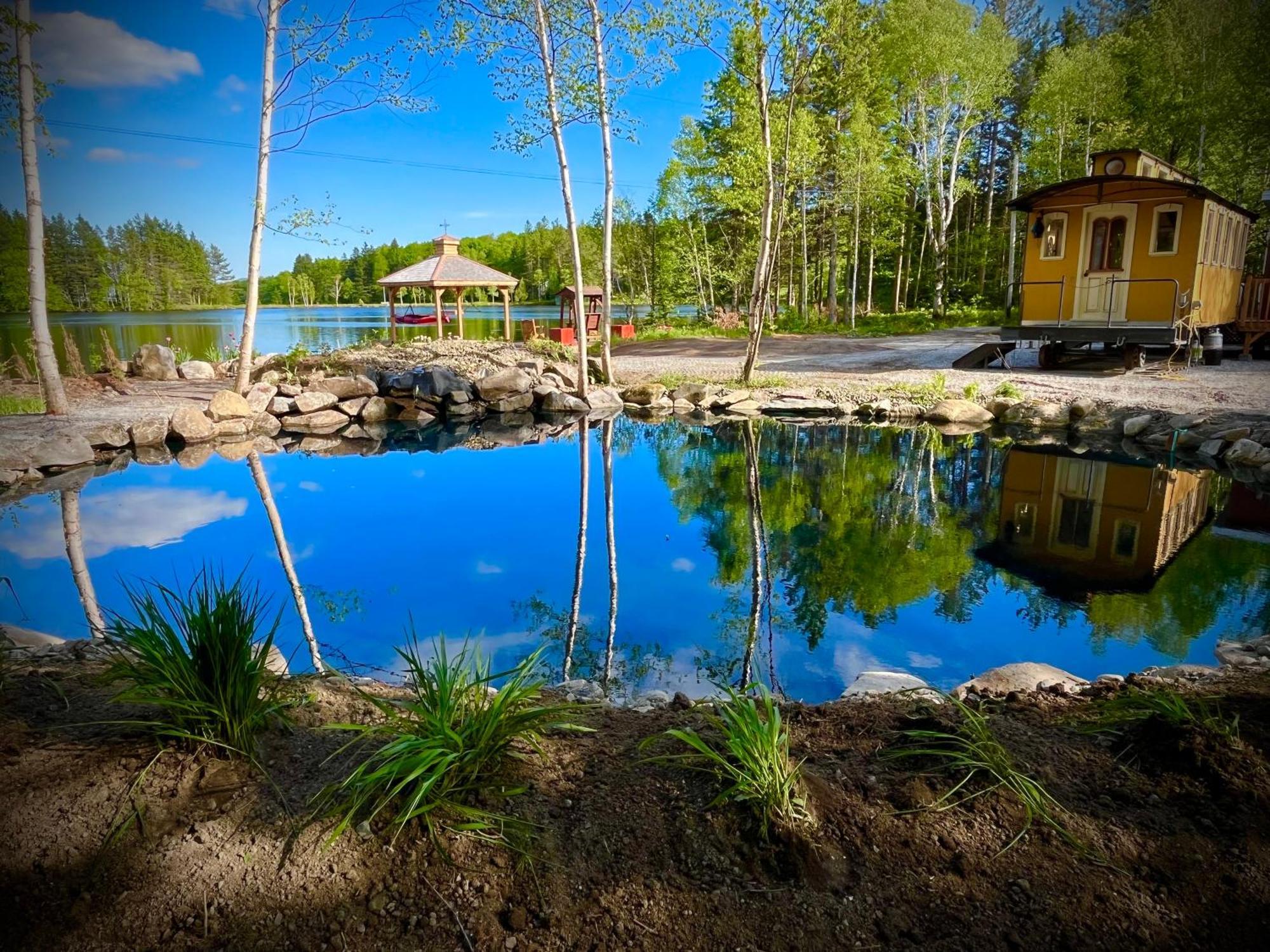 Villa Domaine Gagnon Saint-Sébastien Exterior foto