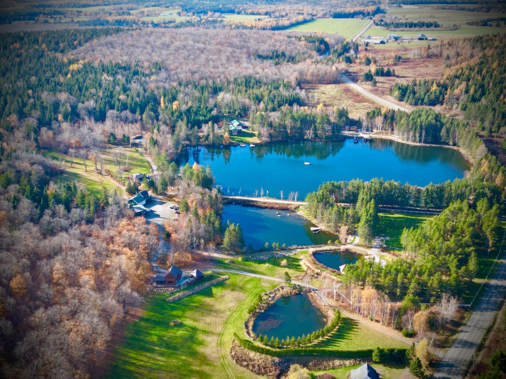 Villa Domaine Gagnon Saint-Sébastien Exterior foto
